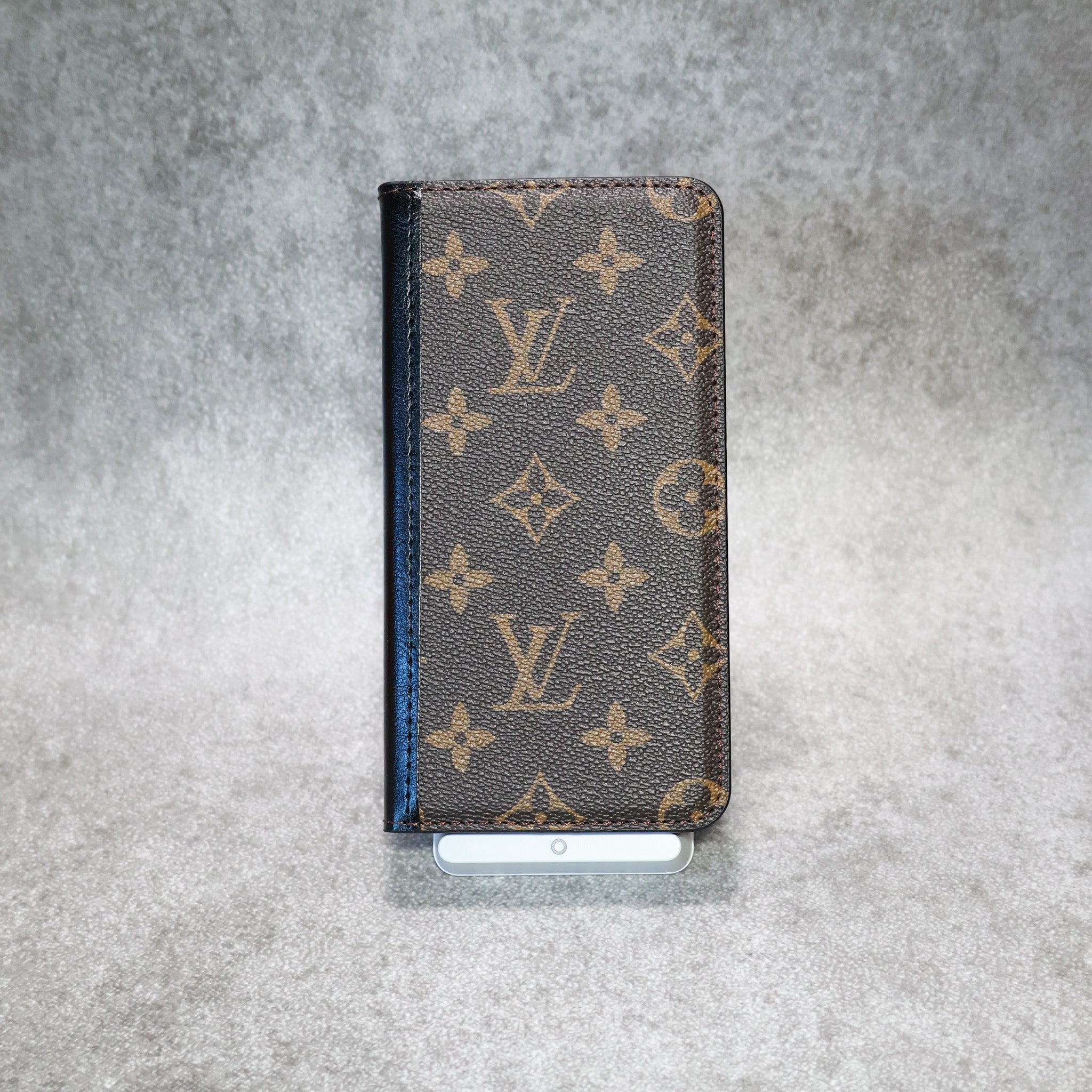 iPhone Wallet Case LV Leather for 1217 / Pro / Pro Max / Plus